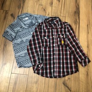 Size 5 Buttoned Shirts